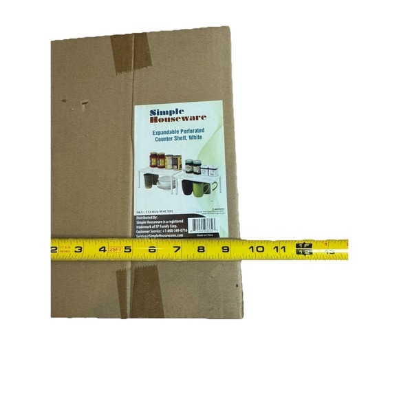 Simple Houseware Expandable Stackable Kitchen Counter Shelf - Picture 3 of 3